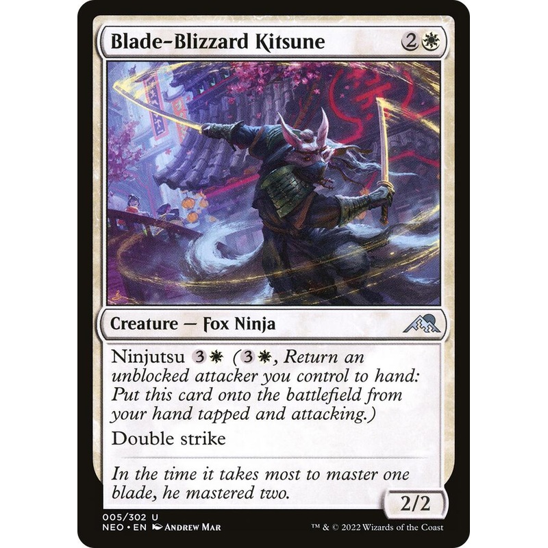 Blade-Blizzard Kitsune [NEO - 5]