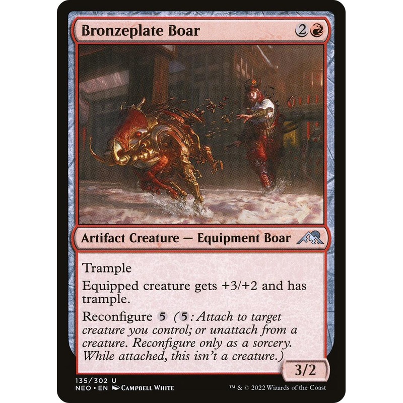 Bronzeplate Boar [NEO - 135]