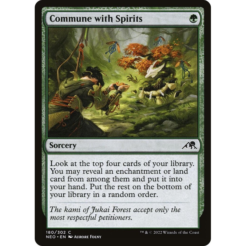 Commune with Spirits [NEO - 180]