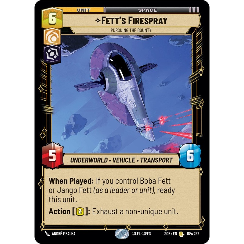 Fett's Firespray - Pursuing the Bounty [SOR - 184/252]
