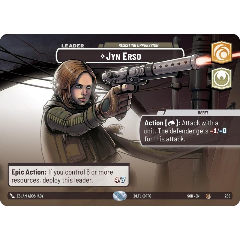 Jyn Erso - Resisting Oppression (Showcase) [SOR - 268]
