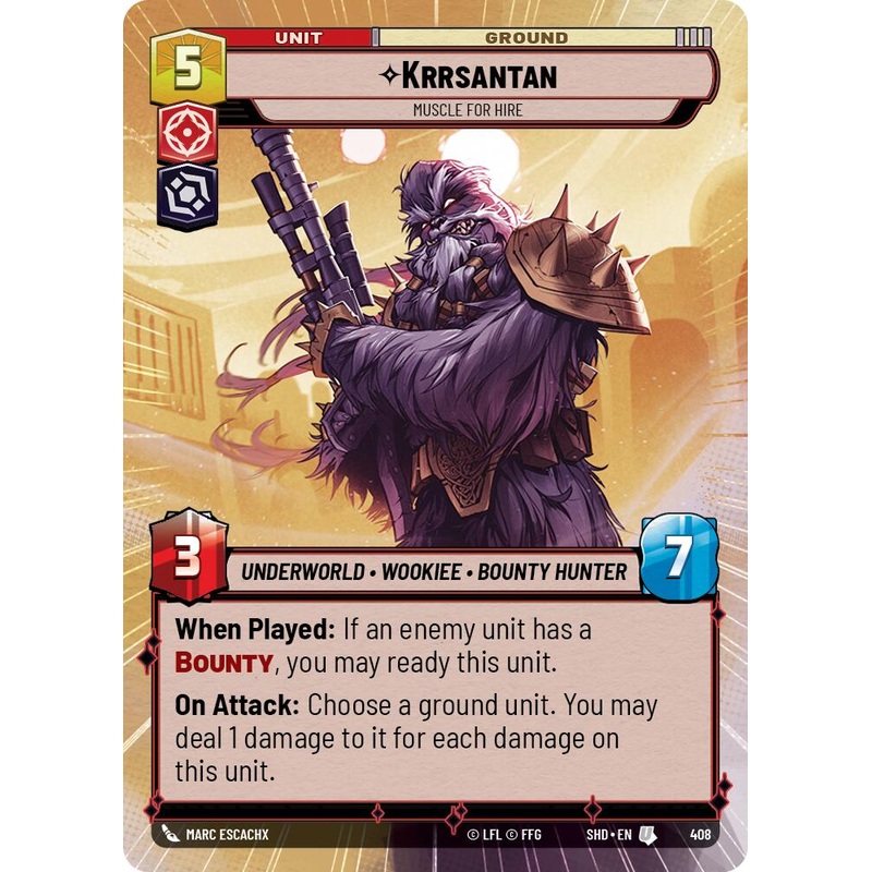 Krrsantan - Muscle for Hire (Hyperspace) [SHD - 408]