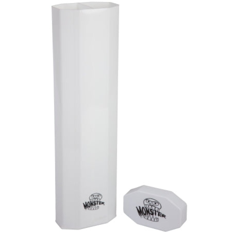 Monster Prism Dual Playmat Tube - White With White Cap