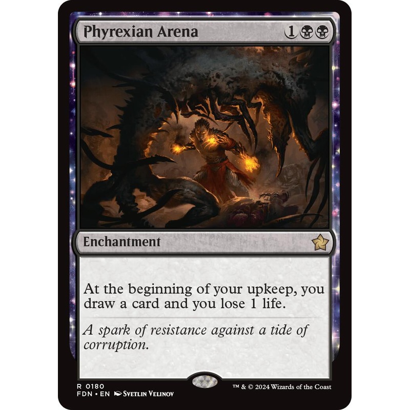 Phyrexian Arena [FDN - 180]