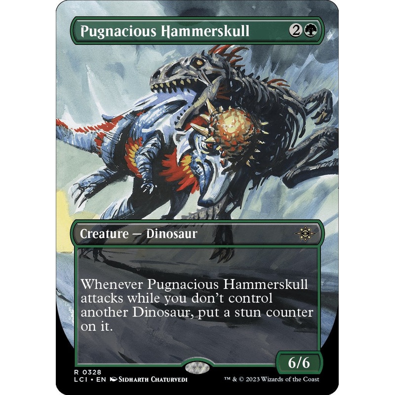 Pugnacious Hammerskull (Borderless) [LCI - 328]