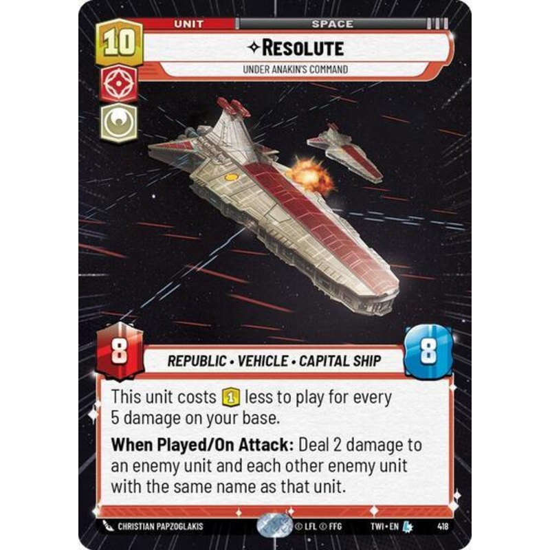 Resolute - Under Anakin's Command (Hyperspace) [TWI - 418]