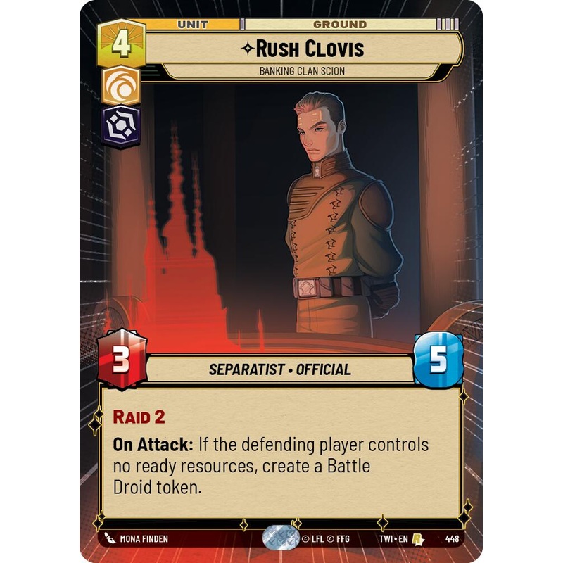Rush Clovis - Banking Clan Scion (Hyperspace) [TWI - 448]