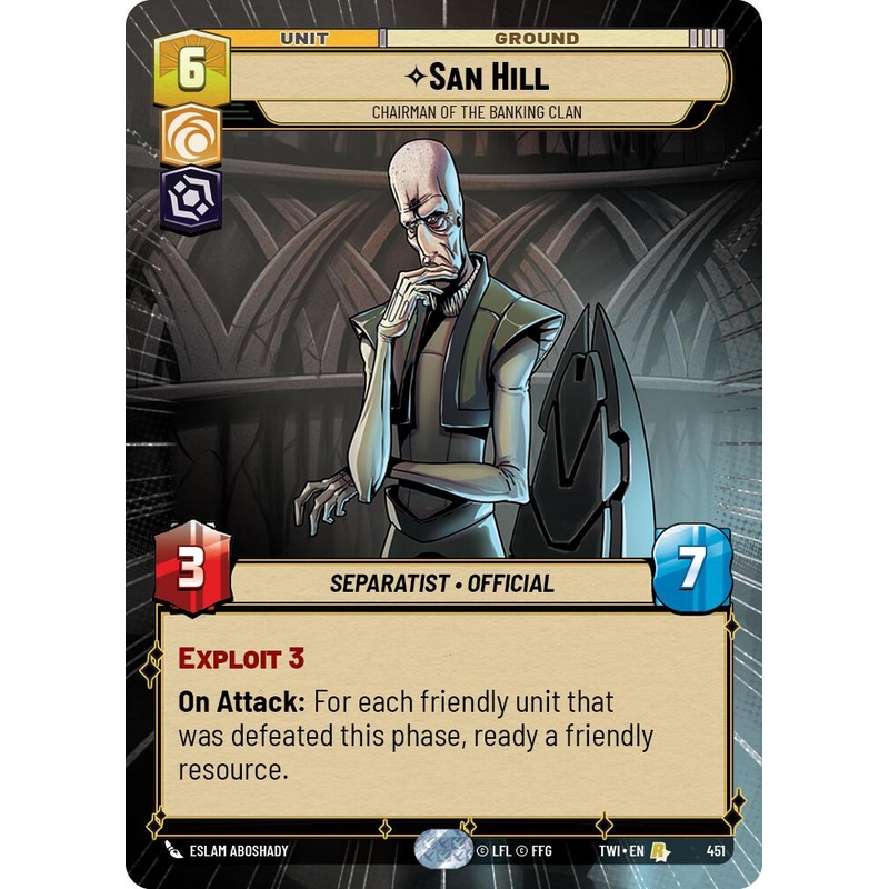 San Hill - Chairman of the Banking Clan (Hyperspace) [TWI - 451]