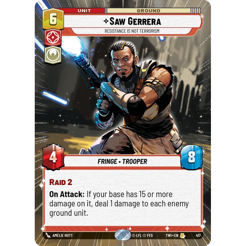 Saw Gerrera - Resistance is Not Terrorism (Hyperspace) [TWI - 417]