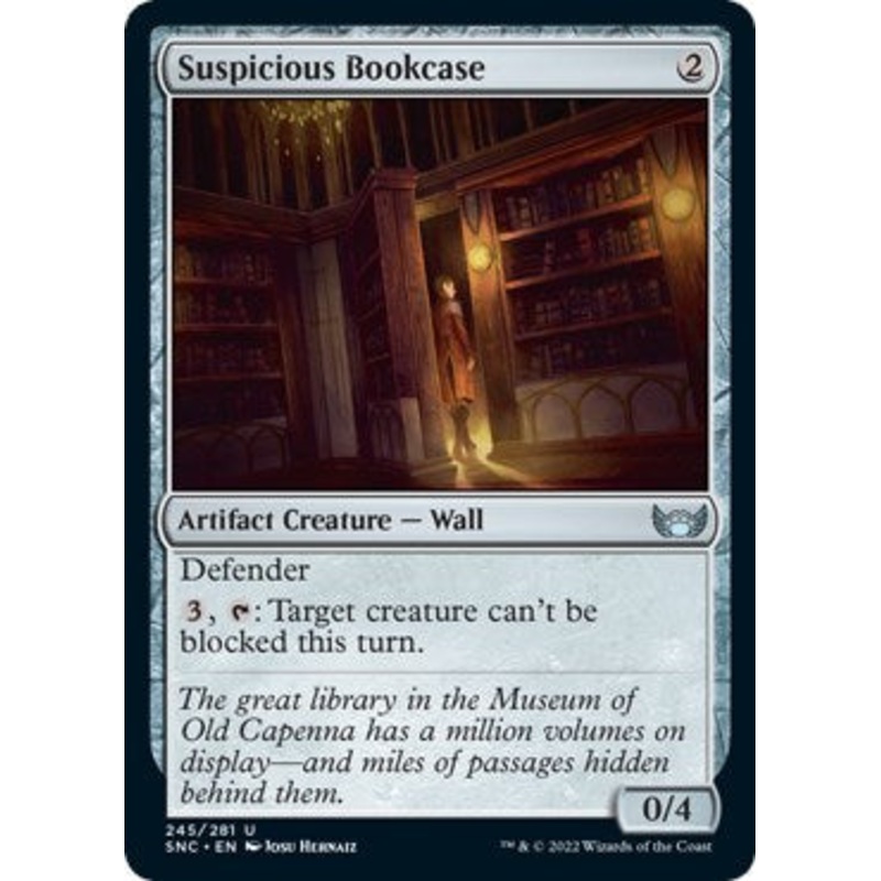 Suspicious Bookcase [SNC - 245]