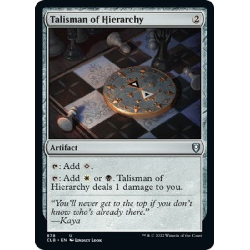 Talisman of Hierarchy [CLB - 878]