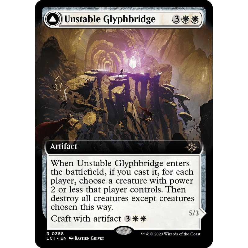 Unstable Glyphbridge (Extended Art) [LCI - 358]