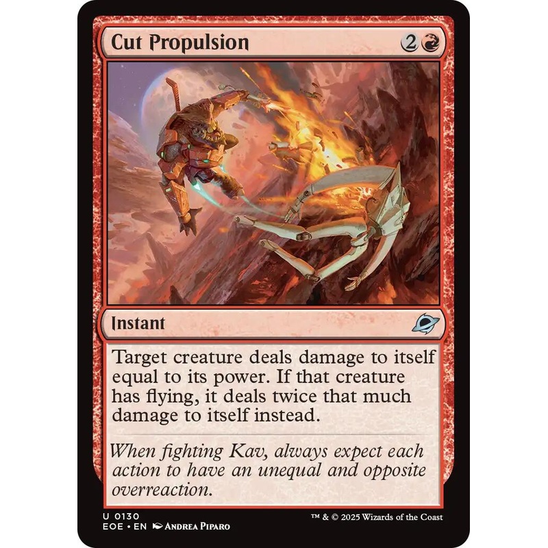 Cut Propulsion [EOE - 130]