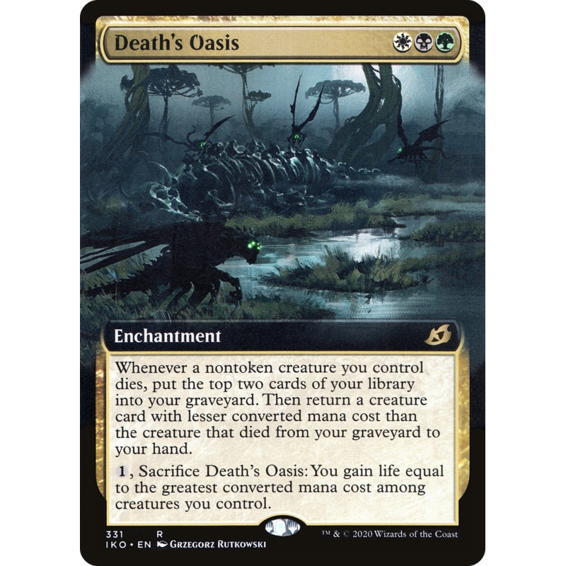 Death's Oasis (IKO-331) - Ikoria: Lair of Behemoths: (Extended Art)
