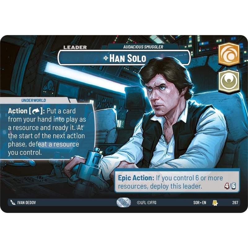 Han Solo - Audacious Smuggler (Showcase) [SOR - 267]