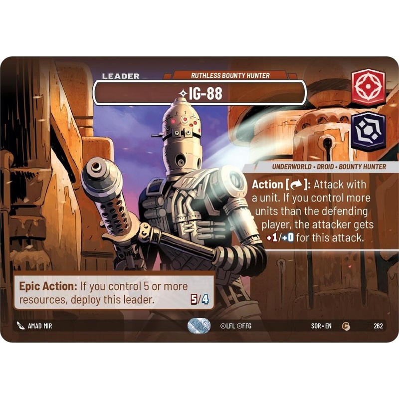 IG-88 - Ruthless Bounty Hunter (Showcase) [SOR - 262]