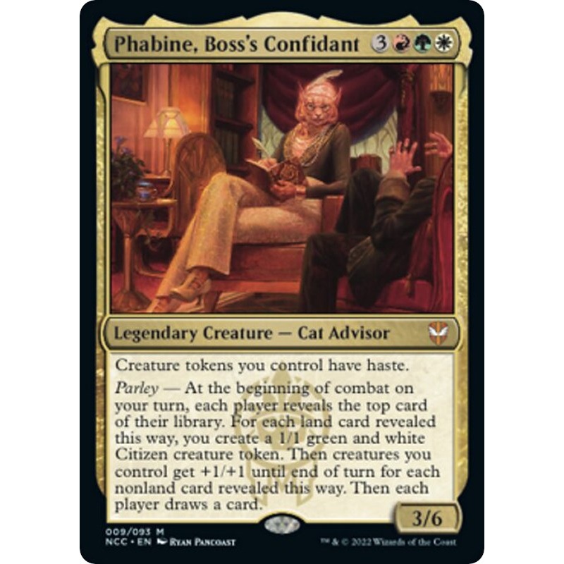 Phabine, Boss's Confidant [NCC - 9]