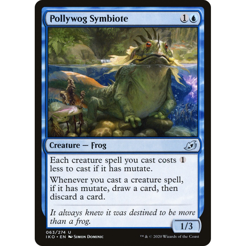 Pollywog Symbiote (IKO-063) - Ikoria: Lair of Behemoths