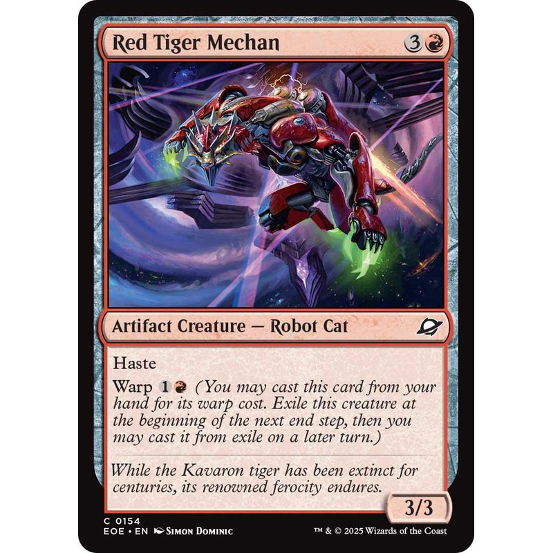 Red Tiger Mechan [EOE - 154]