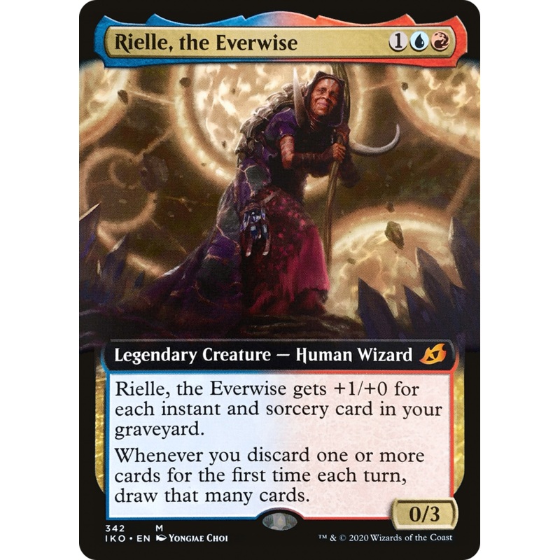 Rielle, the Everwise (IKO-342) - Ikoria: Lair of Behemoths: (Extended Art) Foil