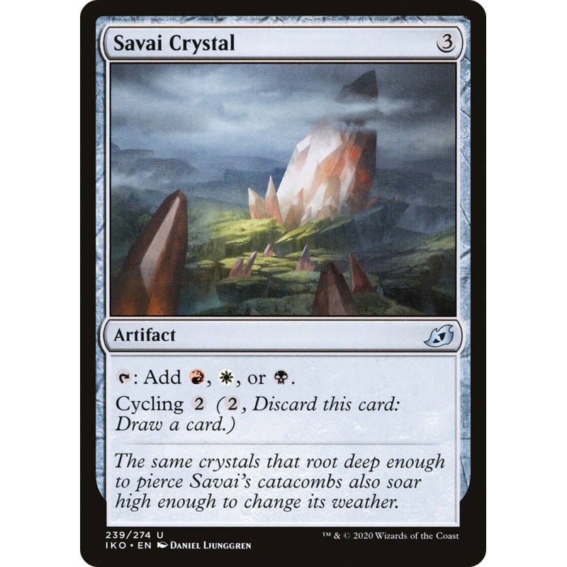 Savai Crystal (IKO-239) - Ikoria: Lair of Behemoths