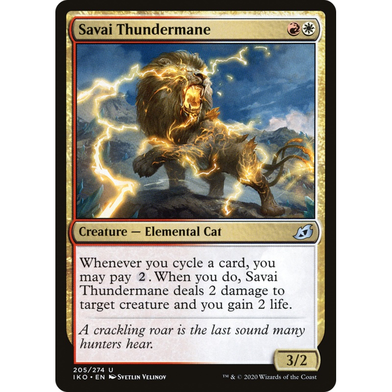 Savai Thundermane (IKO-205) - Ikoria: Lair of Behemoths