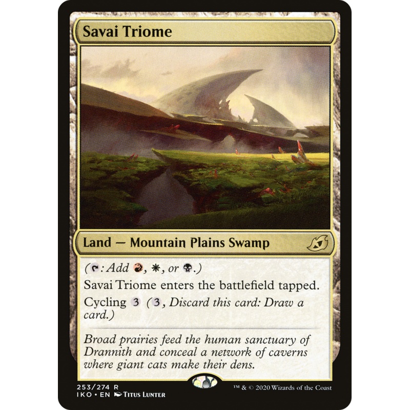 Savai Triome (IKO-253) - Ikoria: Lair of Behemoths