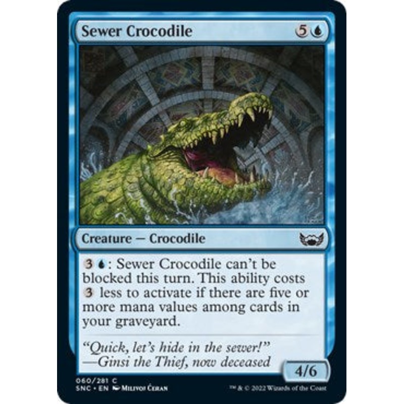 Sewer Crocodile [SNC - 60]
