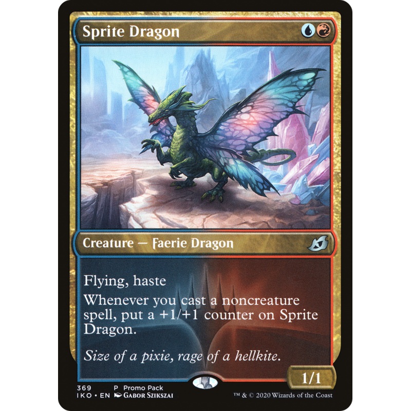 Sprite Dragon (PPIKO-369) - Ikoria: Lair of Behemoths Foil