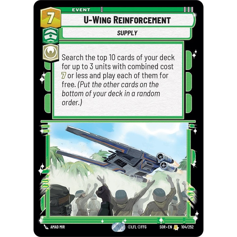 U-Wing Reinforcement [SOR - 104/252]