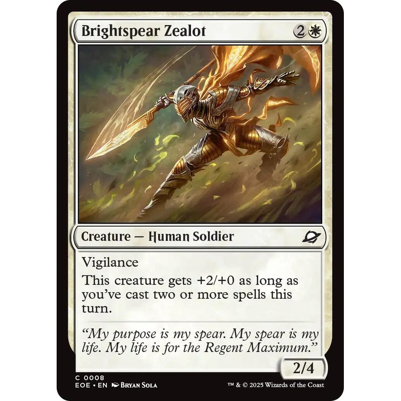 Brightspear Zealot [EOE - 8]