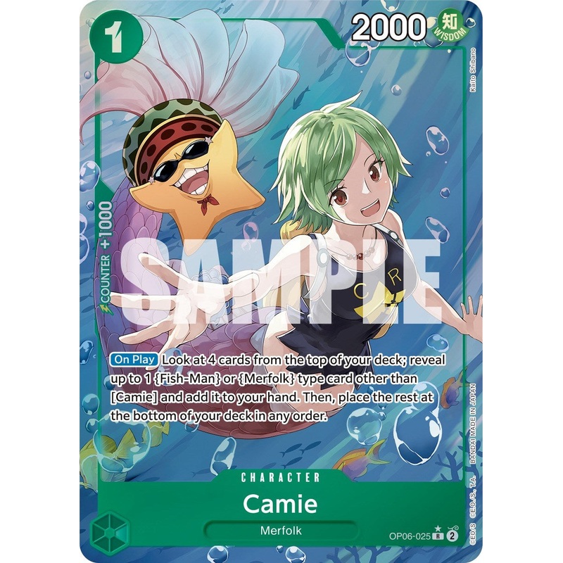 Camie (Alternate Art) [OP06 - OP06-025]