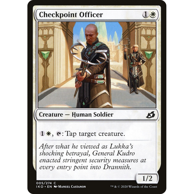 Checkpoint Officer (IKO-005) - Ikoria: Lair of Behemoths Foil