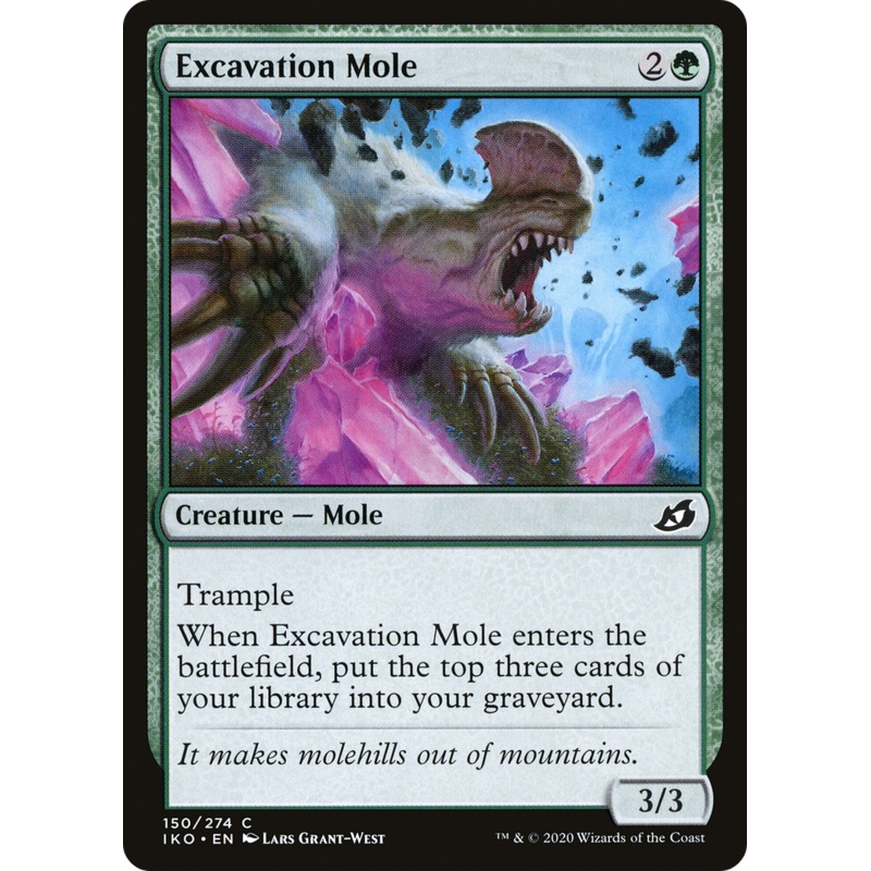 Excavation Mole (IKO-150) - Ikoria: Lair of Behemoths Foil