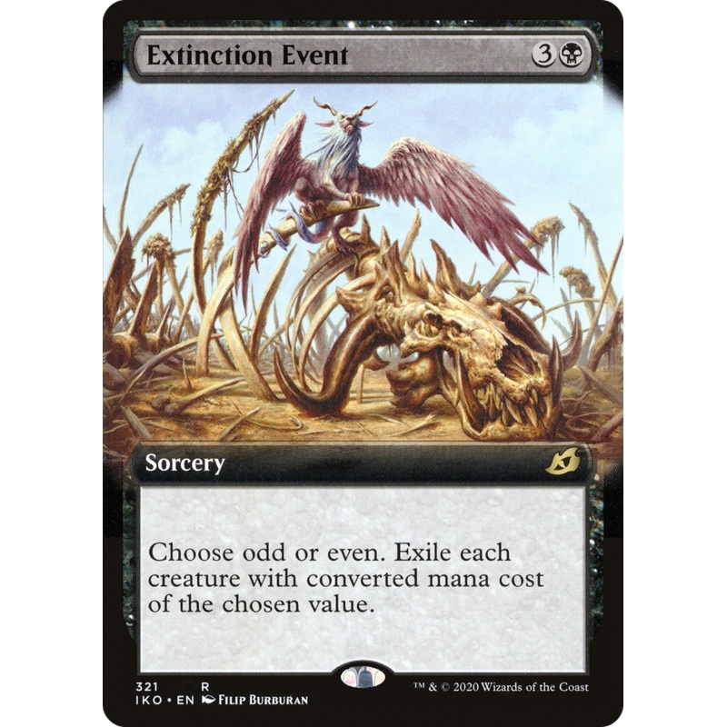 Extinction Event (IKO-321) - Ikoria: Lair of Behemoths: (Extended Art)