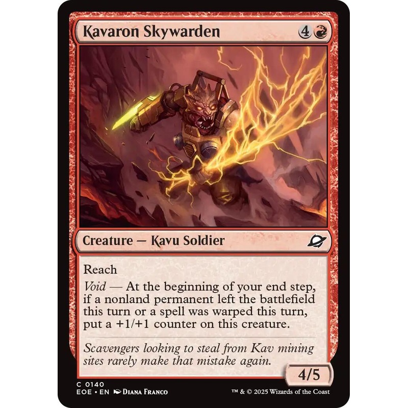 Kavaron Skywarden [EOE - 140]