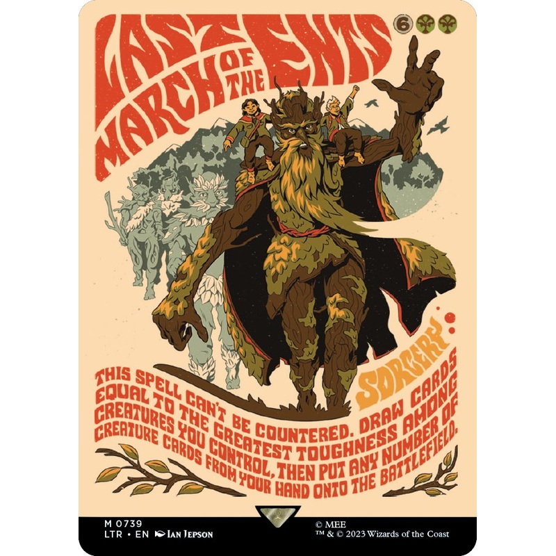 Last March of the Ents (Borderless Poster) [LTR - 739]