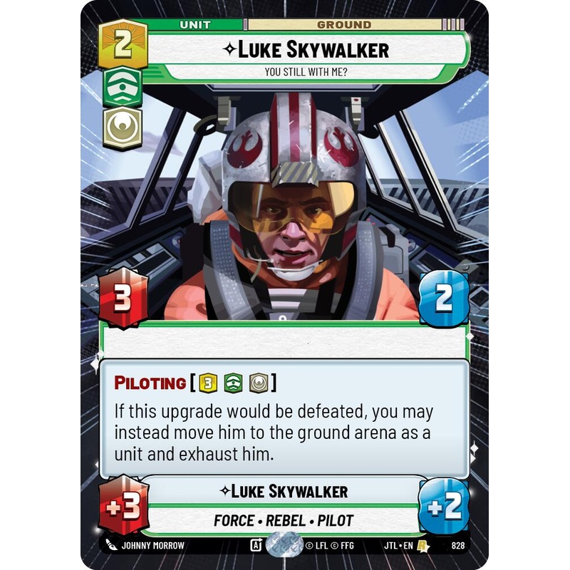 Luke Skywalker - You Still With Me? (Hyperspace Foil) [JTL - 828]