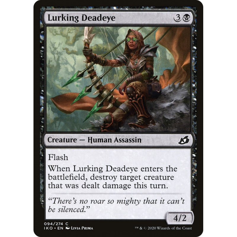 Lurking Deadeye (IKO-094) - Ikoria: Lair of Behemoths Foil