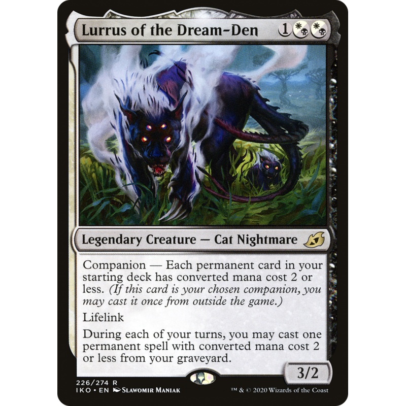 Lurrus of the Dream-Den (IKO-226) - Ikoria: Lair of Behemoths: (companion) Foil
