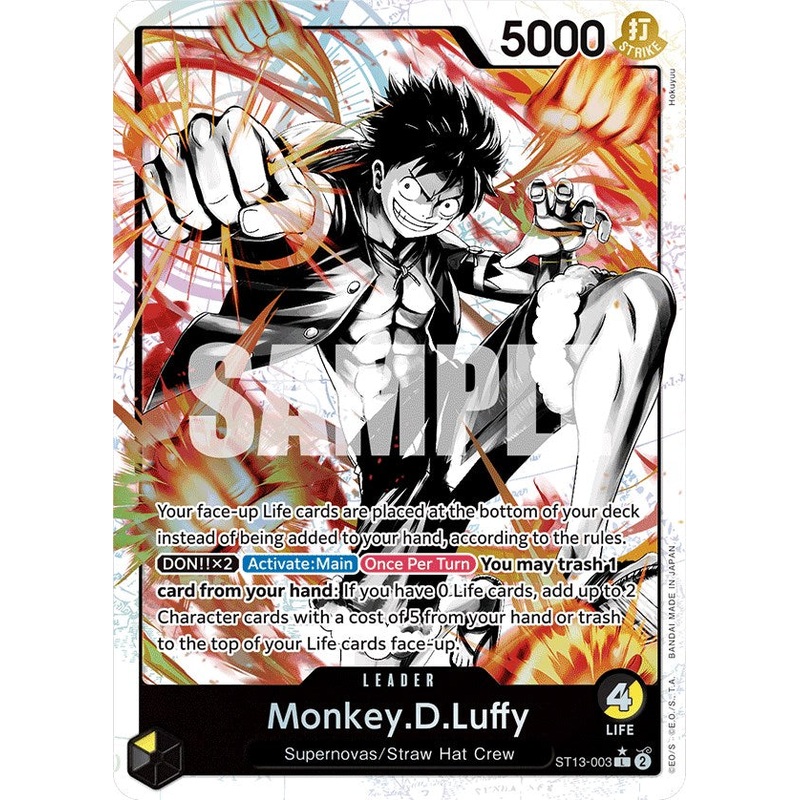 Monkey.D.Luffy (003) (Parallel) [ST-13 - ST13-003]