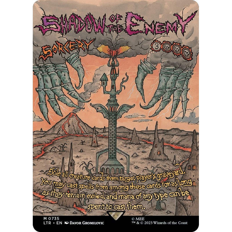 Shadow of the Enemy (Borderless Poster) [LTR - 735]