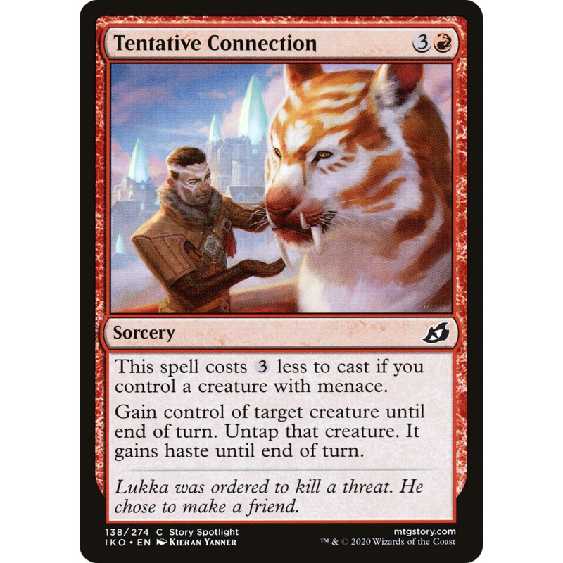 Tentative Connection (IKO-138) - Ikoria: Lair of Behemoths Foil