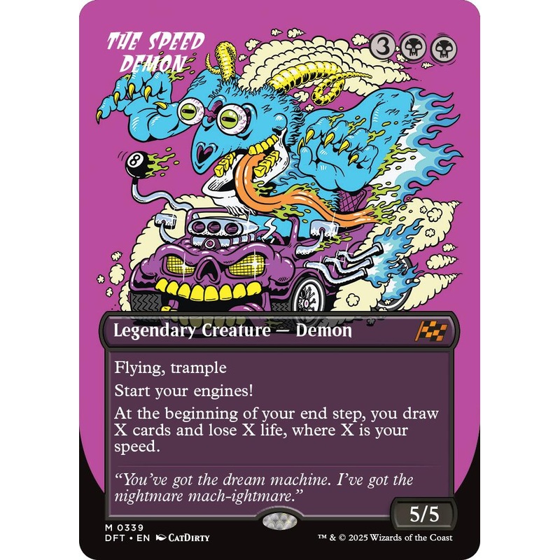 The Speed Demon (Borderless) [DFT - 339]