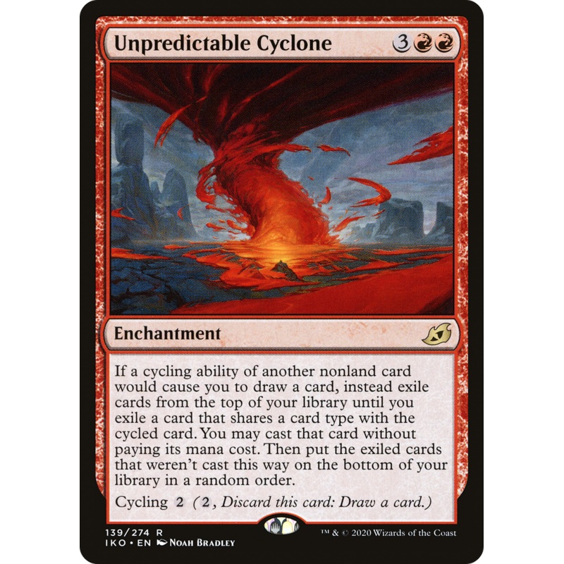 Unpredictable Cyclone (IKO-139) - Ikoria: Lair of Behemoths Foil