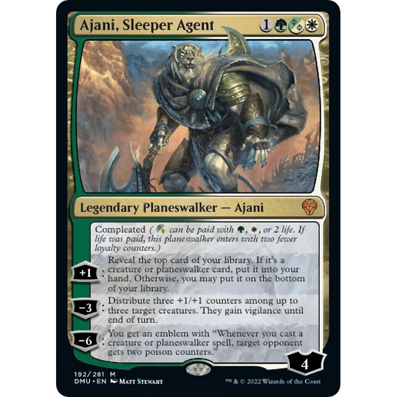 Ajani, Sleeper Agent [DMU - 192]