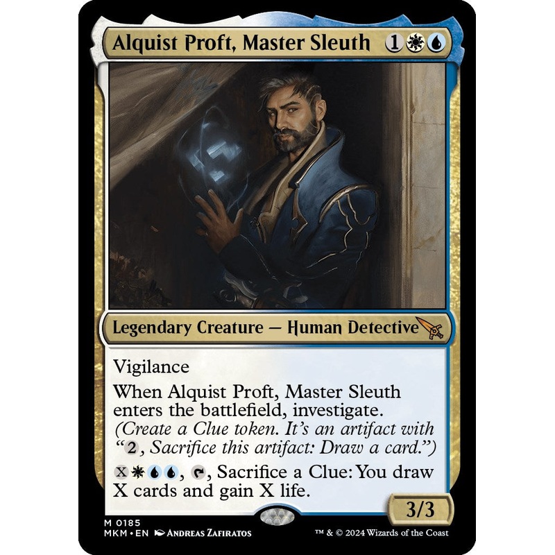 Alquist Proft, Master Sleuth [MKM - 185]