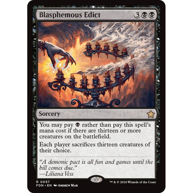 Blasphemous Edict [FDN - 57]