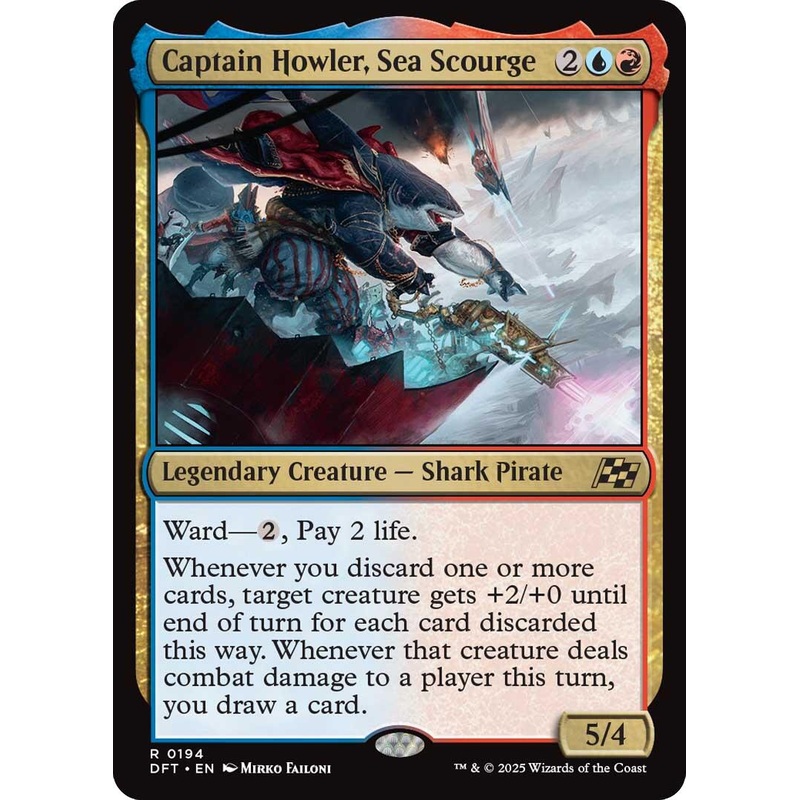 Captain Howler, Sea Scourge [DFT - 194]
