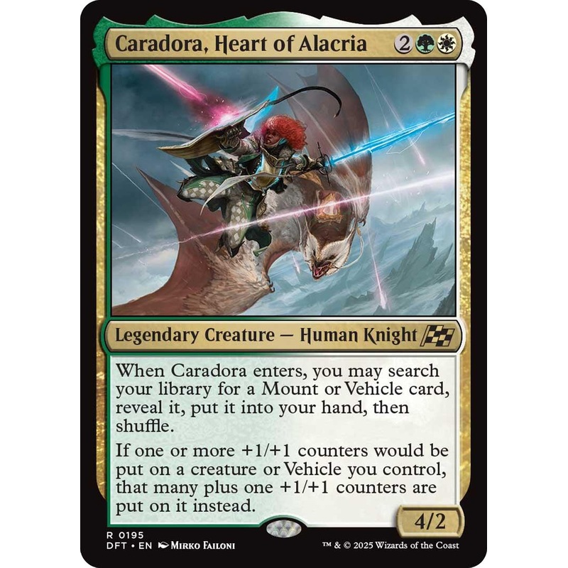 Caradora, Heart of Alacria [DFT - 195]